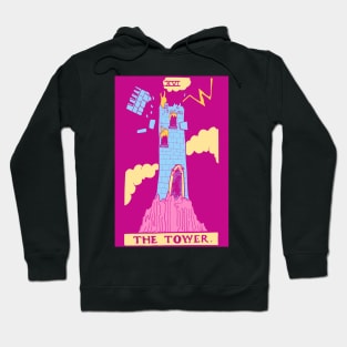 The Tower - A Femme Tarot Card Hoodie